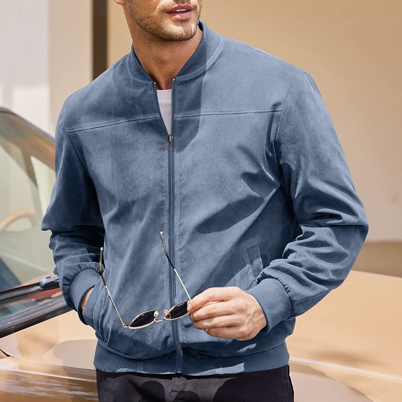 Lincoln | Ståkrage Zip Jacka