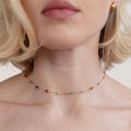Donna | Elegant Pärlad Minimalistisk Halsband
