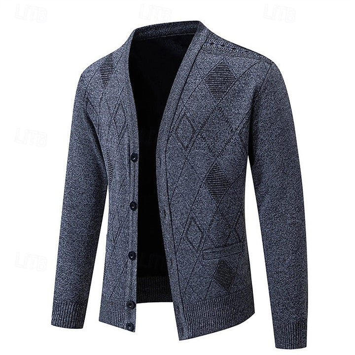 Weston | Raffinerad Argyle Cardigan