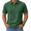 Dominic | Vintage-Wash Polo T-shirt