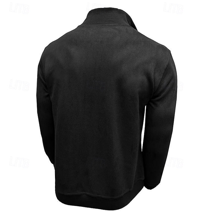 Caleb | Quarter-Zip Sweatshirt med Ståkrage
