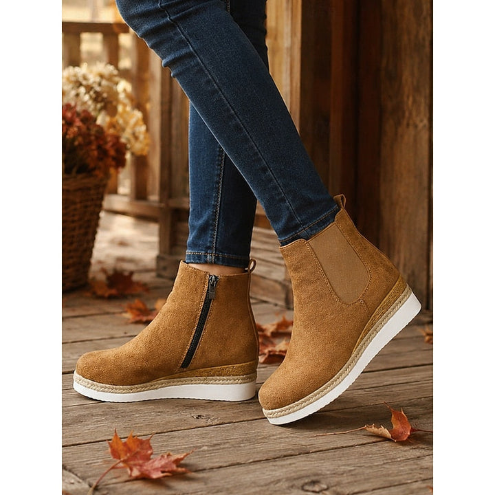 Vera | Mysiga Wedge Ankelskor