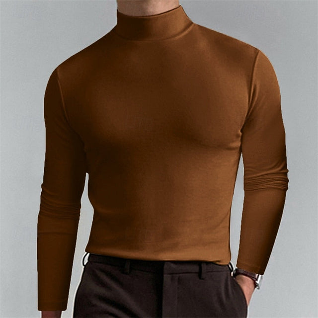 Garrett | Raffinerad Mock-Neck Turtleneck