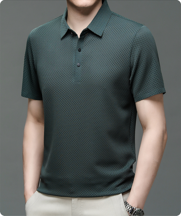 Parker | Stilig Knapp-up Polo Skjorta