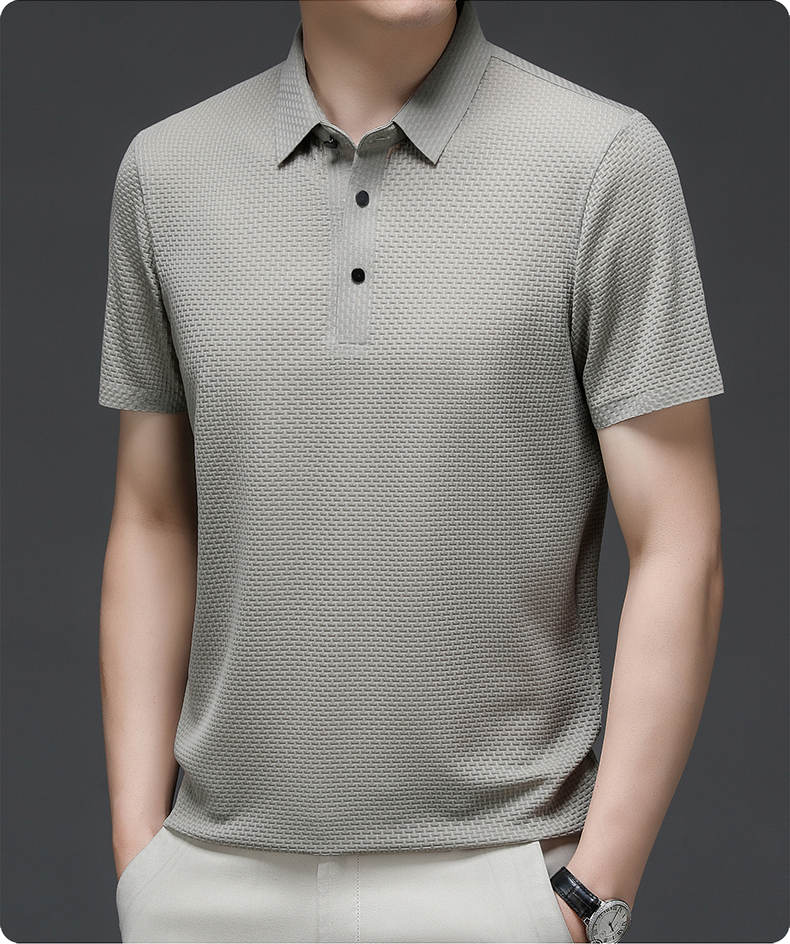 Parker | Stilig Knapp-up Polo Skjorta