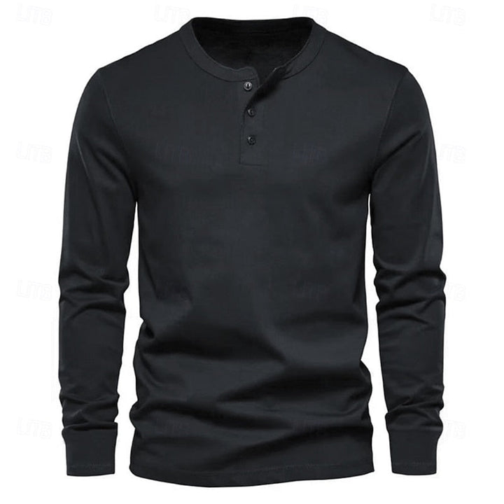 Sheldon | Klassisk Långärmad Henley