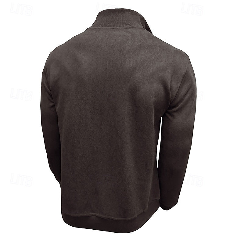 Caleb | Quarter-Zip Sweatshirt med Ståkrage