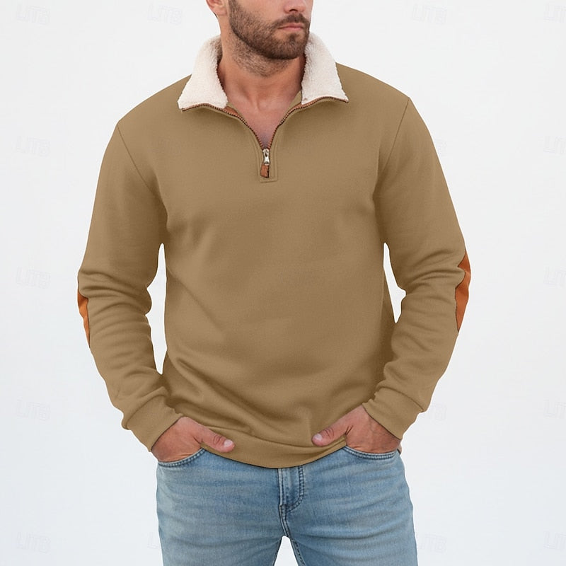Sawyer | Stående Krage Halvdraget Pullover