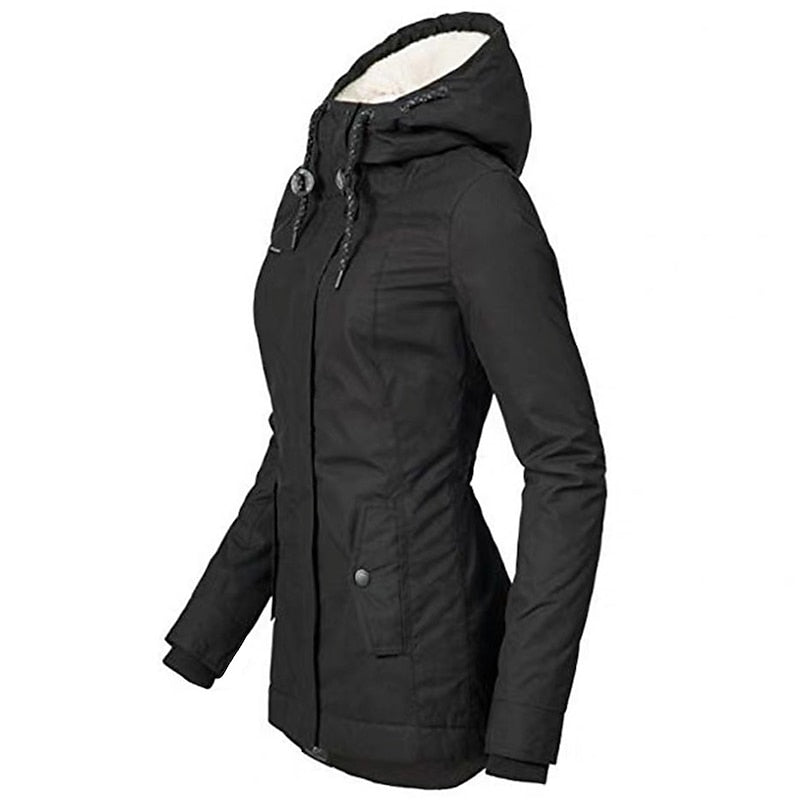 Rowena | Mysig Huva Vinter Parka