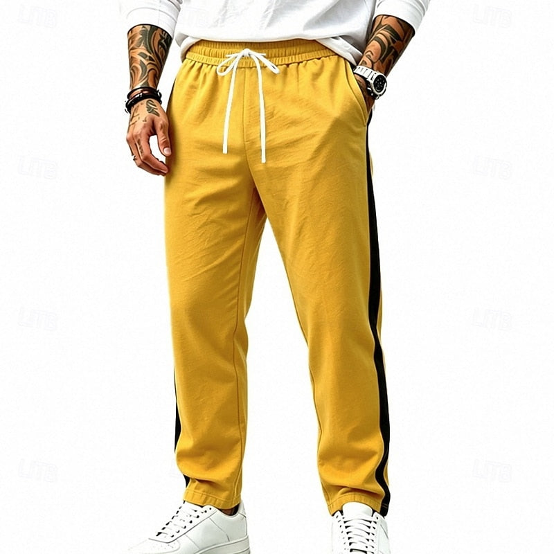 Damian | Avslappnade Sweatpants med Sidostripes