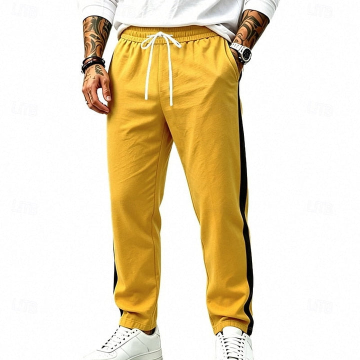 Damian | Avslappnade Sweatpants med Sidostripes