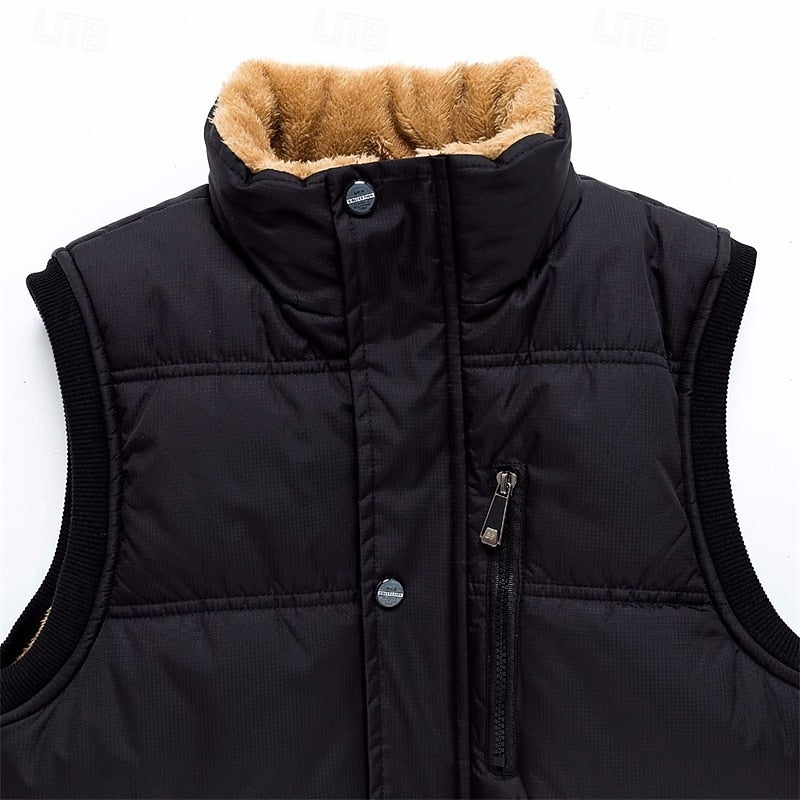 Cooper | Sherpa-fodrad Puffer Väst