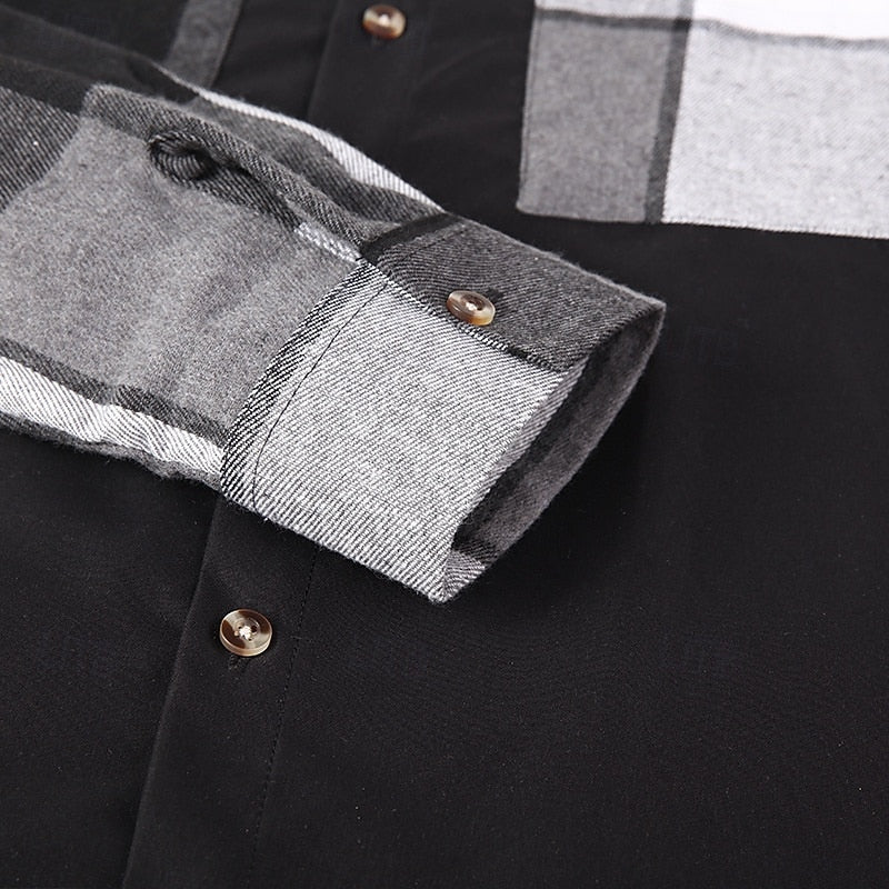 Elliot | Modern Patchwork Skjortjacka