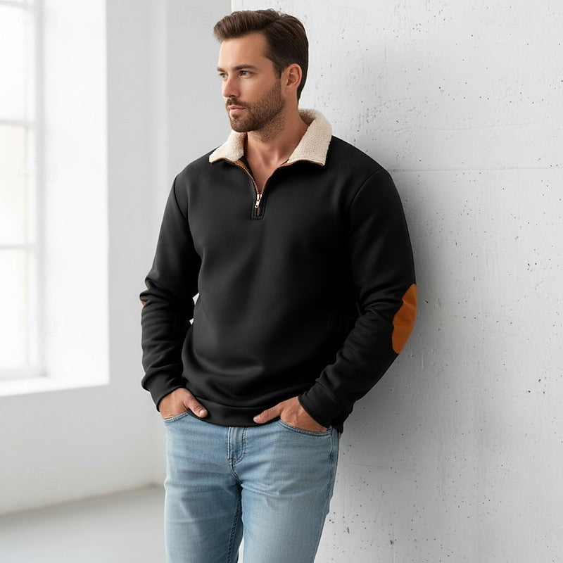 Sawyer | Stående Krage Halvdraget Pullover