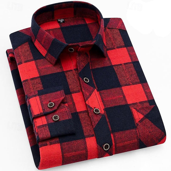 Colin | Klassisk Rutad Overshirt