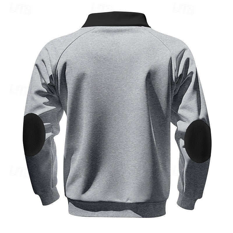 Keith | Quarter-Zip Färgblock Pullover