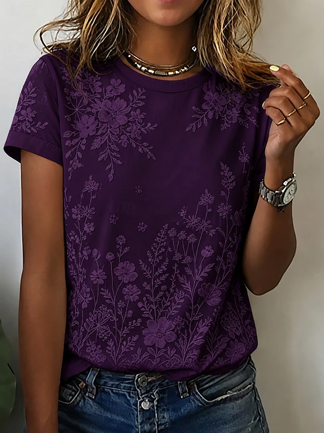 Willa | Blomstrande Floral Tee