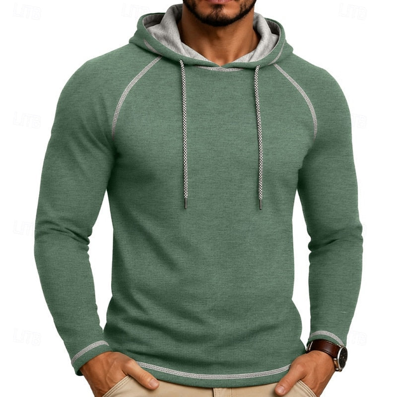Wyatt | Klassisk Hoodie med Dragsko