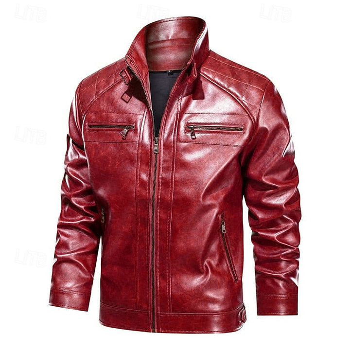 Beau | Klassisk Bikerjacka