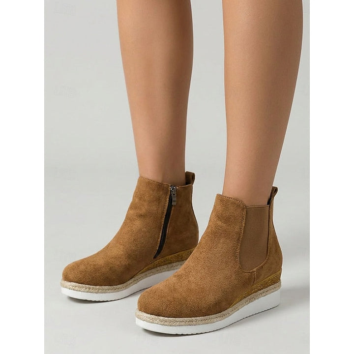 Vera | Mysiga Wedge Ankelskor