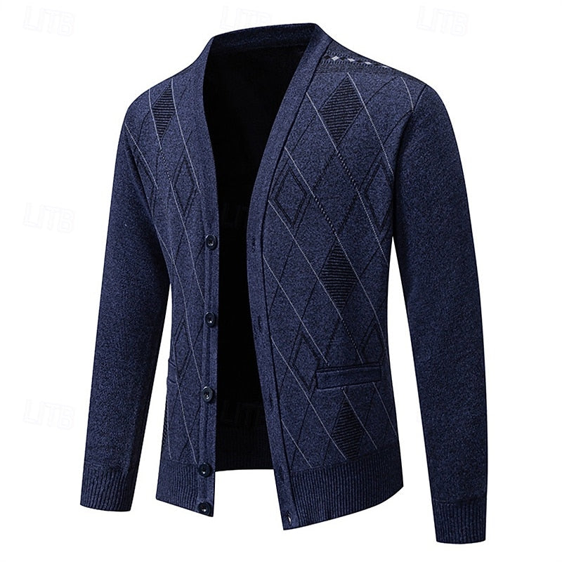 Weston | Raffinerad Argyle Cardigan