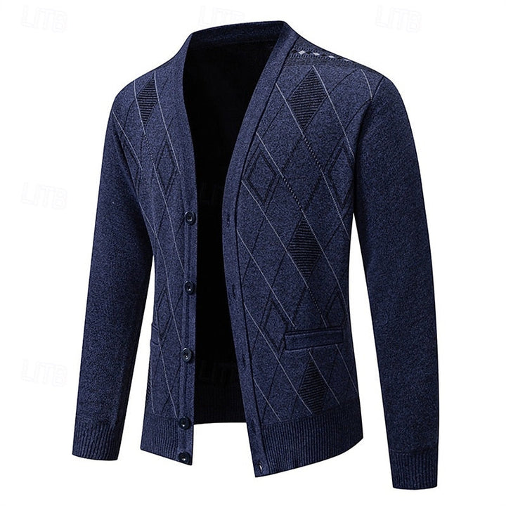 Weston | Raffinerad Argyle Cardigan