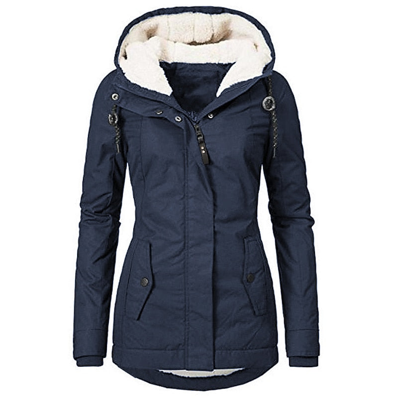 Rowena | Mysig Huva Vinter Parka