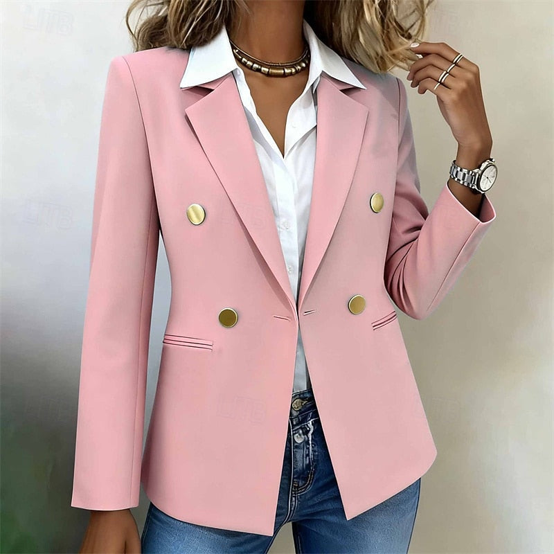 Isabelle | Skräddarsydd dubbelknäppt blazer