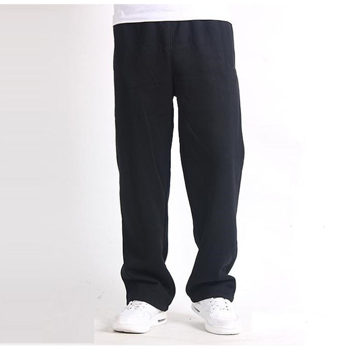 Russell | Avslappnade rakbenade joggers