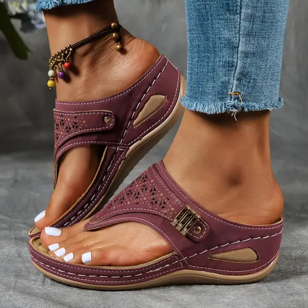 Mila | Premium Bekväm T-Sandal