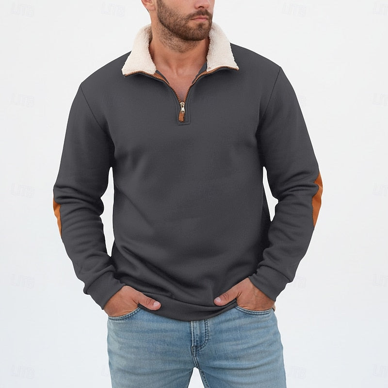 Sawyer | Stående Krage Halvdraget Pullover