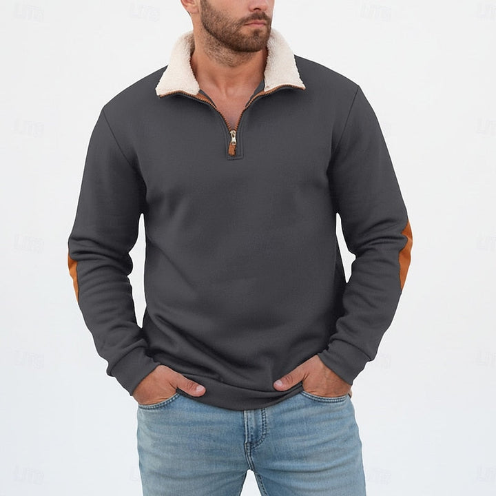 Sawyer | Stående Krage Halvdraget Pullover