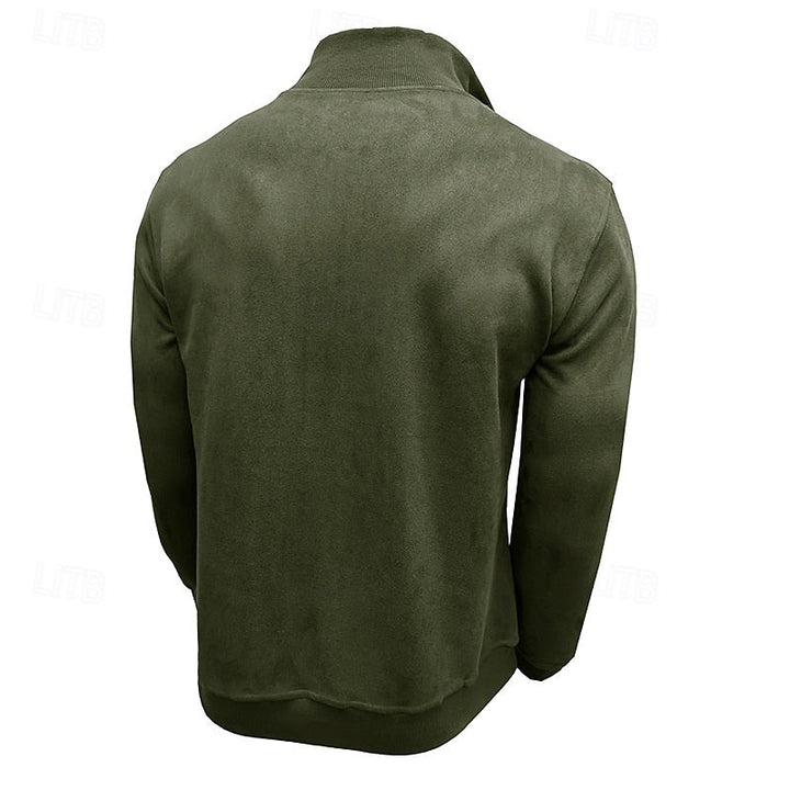 Caleb | Quarter-Zip Sweatshirt med Ståkrage