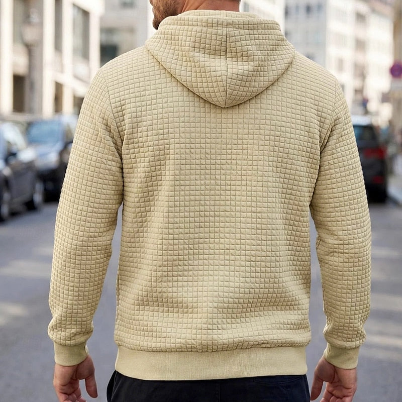 Bryce | Texturerad Komfort Hoodie