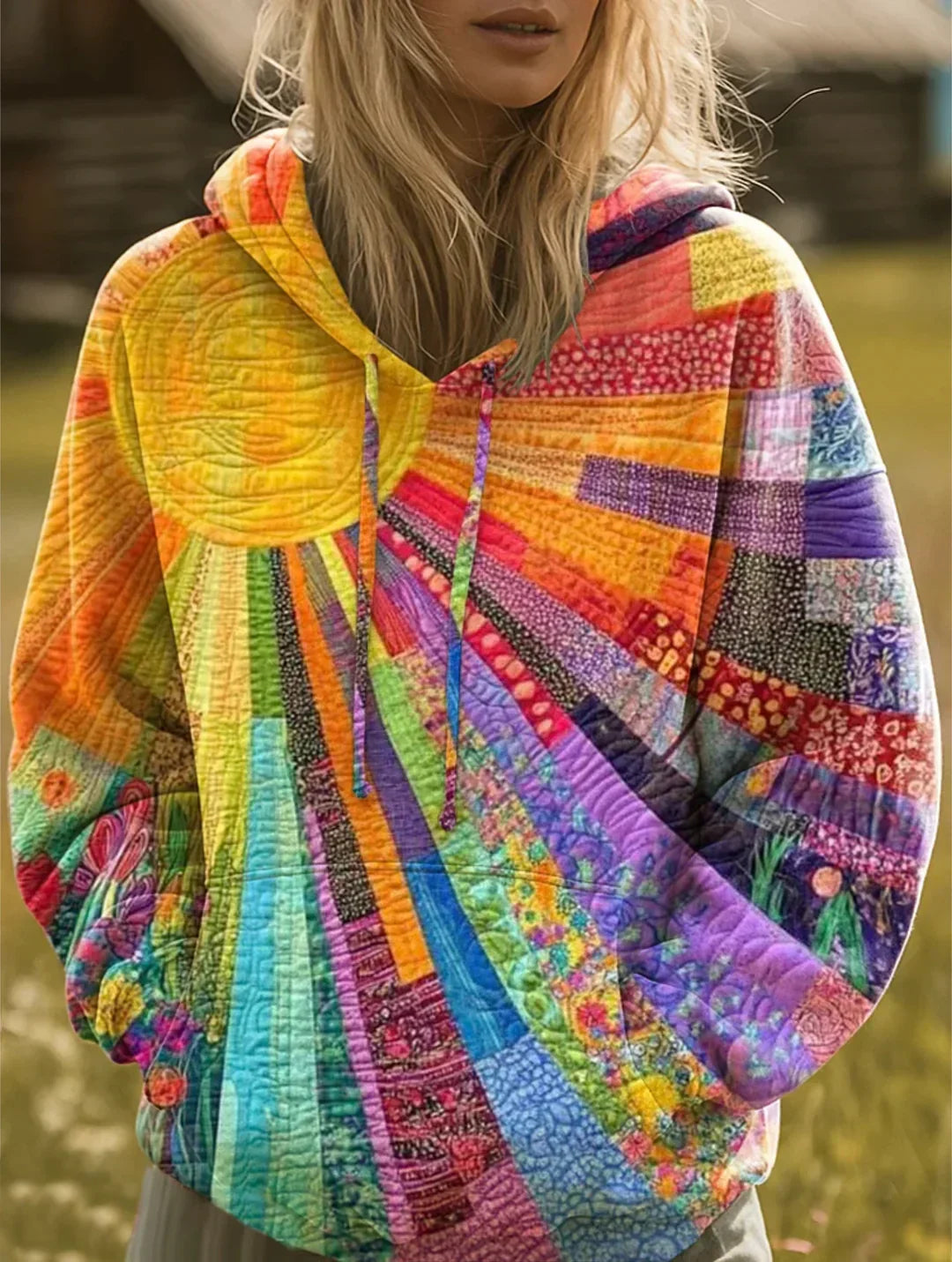 Laura | Konstfullt Uttalande Hoodie