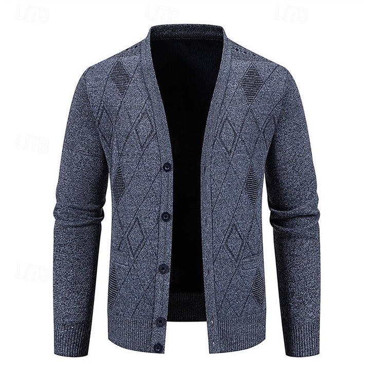 Weston | Raffinerad Argyle Cardigan