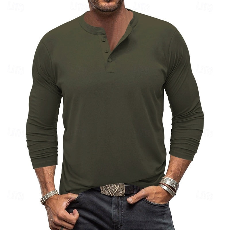 Sheldon | Klassisk Långärmad Henley