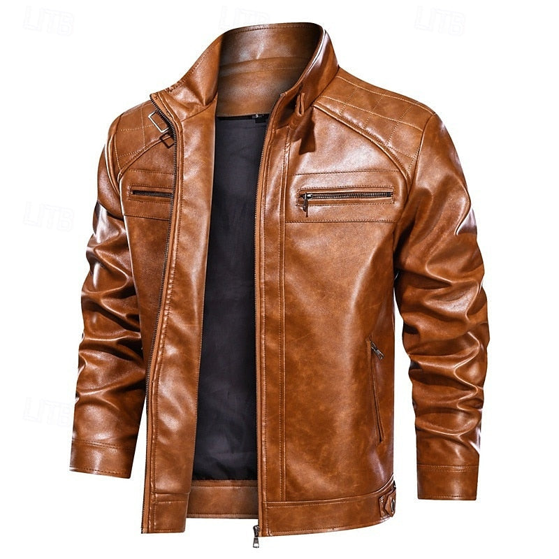 Beau | Klassisk Bikerjacka