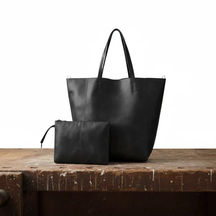 Christine | Klassisk Retro Plånbok och Tote Väska