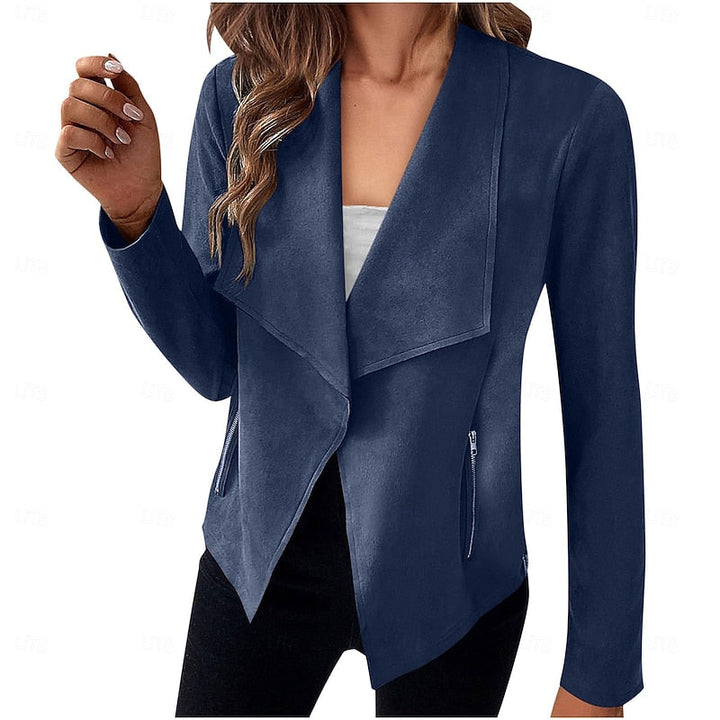 Elaine | Draperad Öppen Framsida Jacka