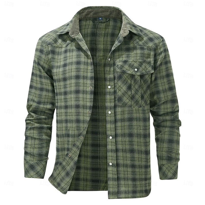 Rory | Robust Rutigt Overshirt