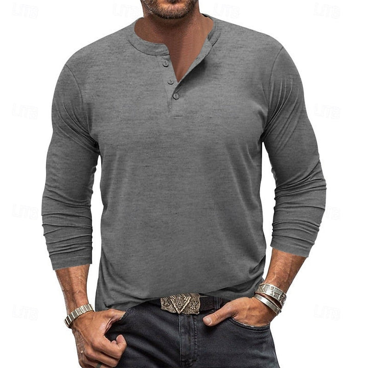 Sheldon | Klassisk Långärmad Henley
