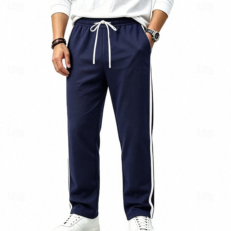 Damian | Avslappnade Sweatpants med Sidostripes