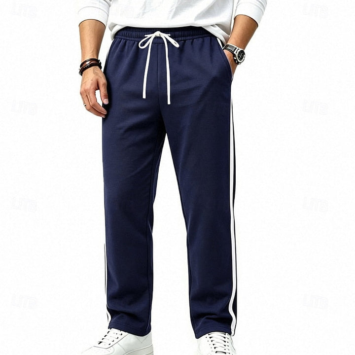 Damian | Avslappnade Sweatpants med Sidostripes