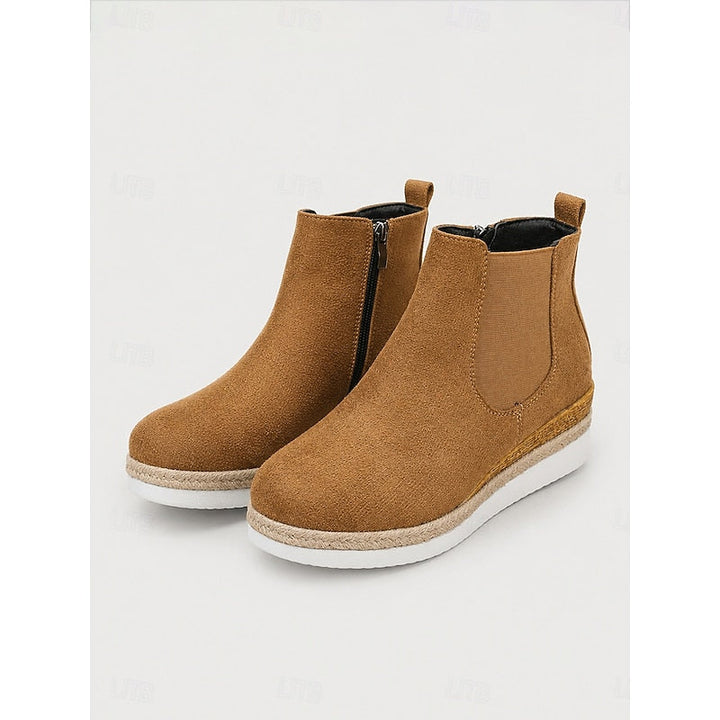Vera | Mysiga Wedge Ankelskor