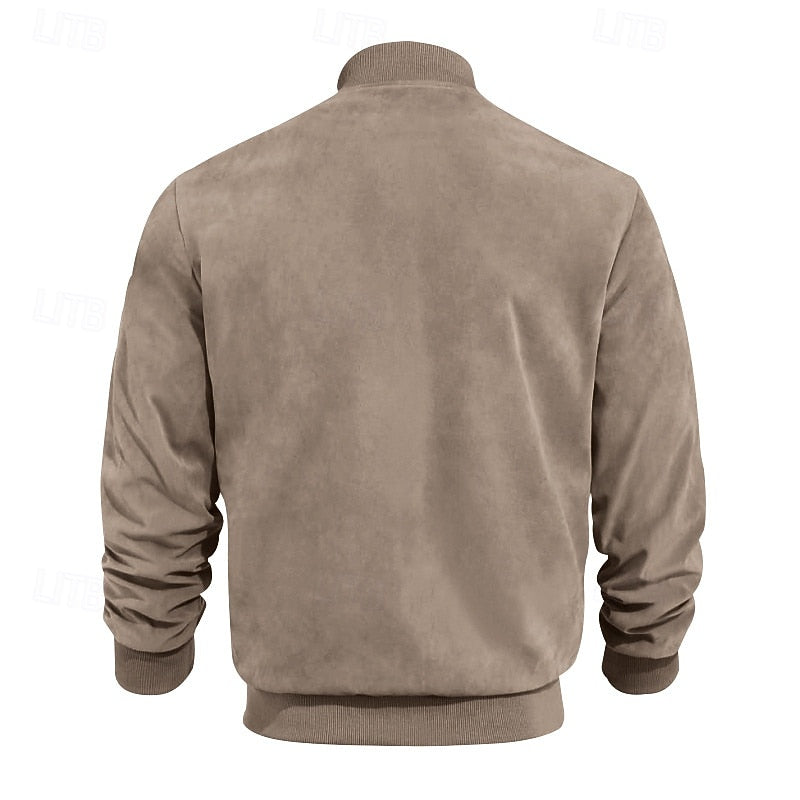 Lincoln | Ståkrage Zip Jacka