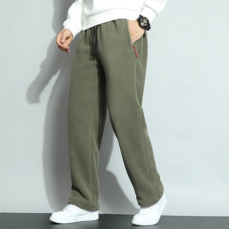 Foster | Avslappnade raka joggers