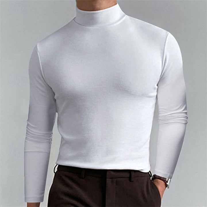 Garrett | Raffinerad Mock-Neck Turtleneck