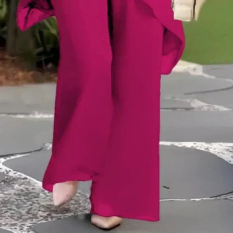 Everly | Draperad Byxdress med Vida Ben