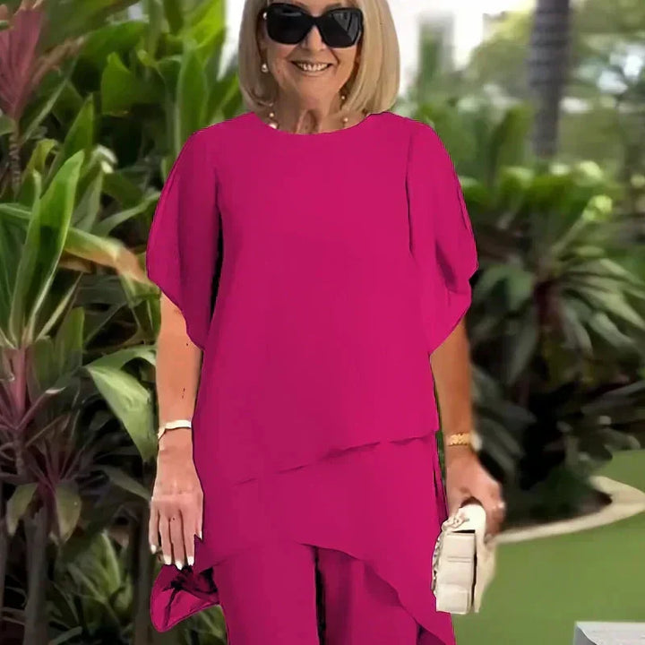 Everly | Draperad Byxdress med Vida Ben